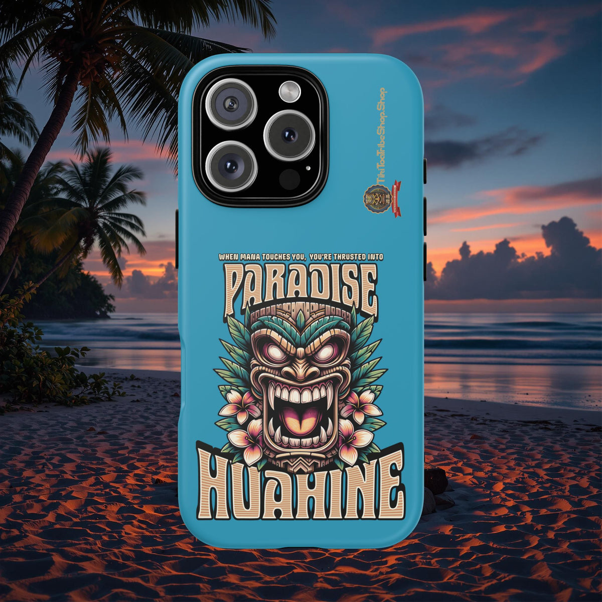Huahine – Coque Antichoc Premium Tiki Fenua