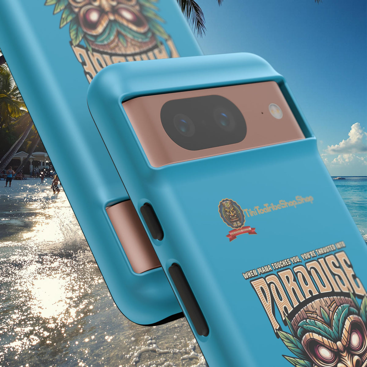 Tahiti – Coque Antichoc Premium Tiki Royal