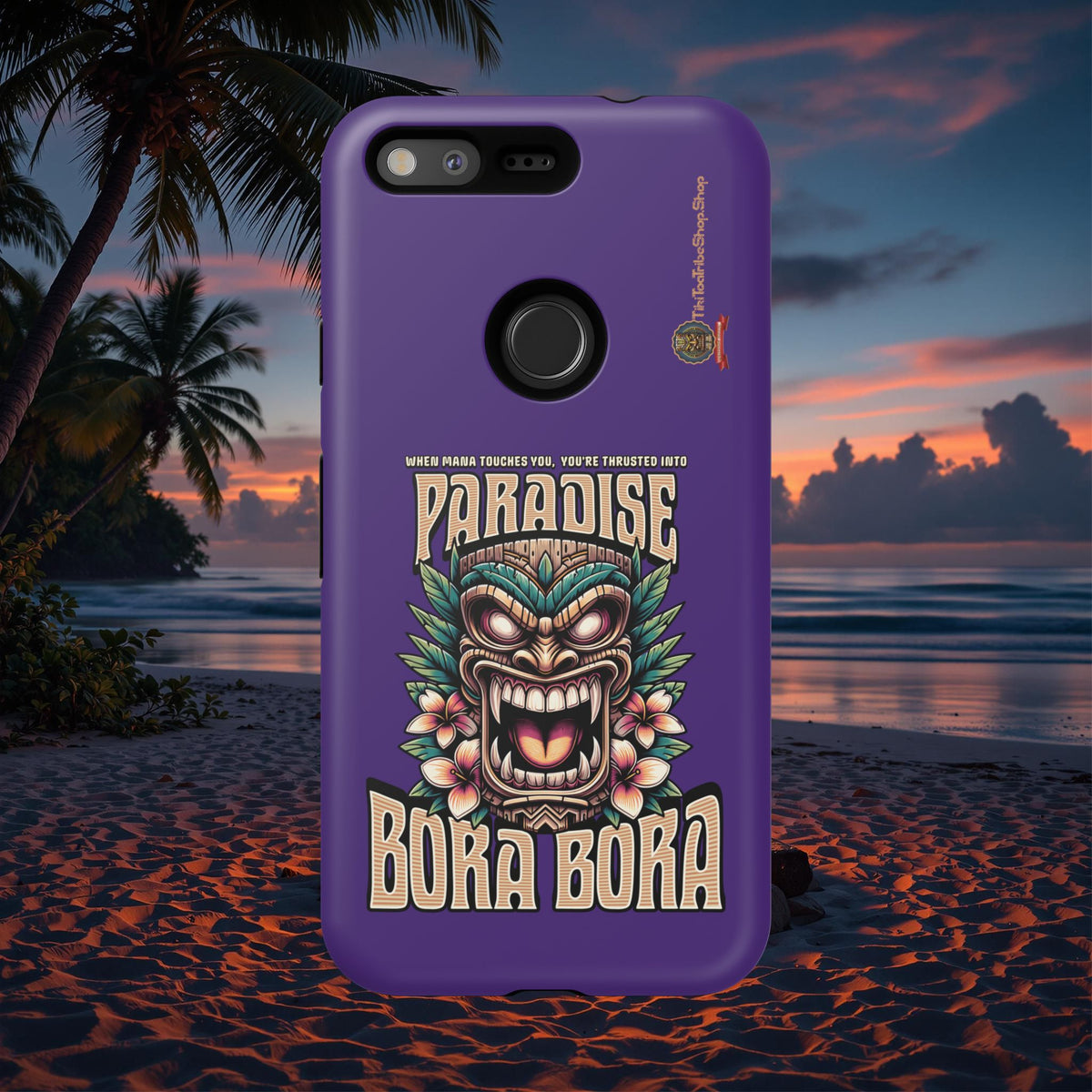 Bora Bora – Coque Antichoc Premium Tiki Élégance