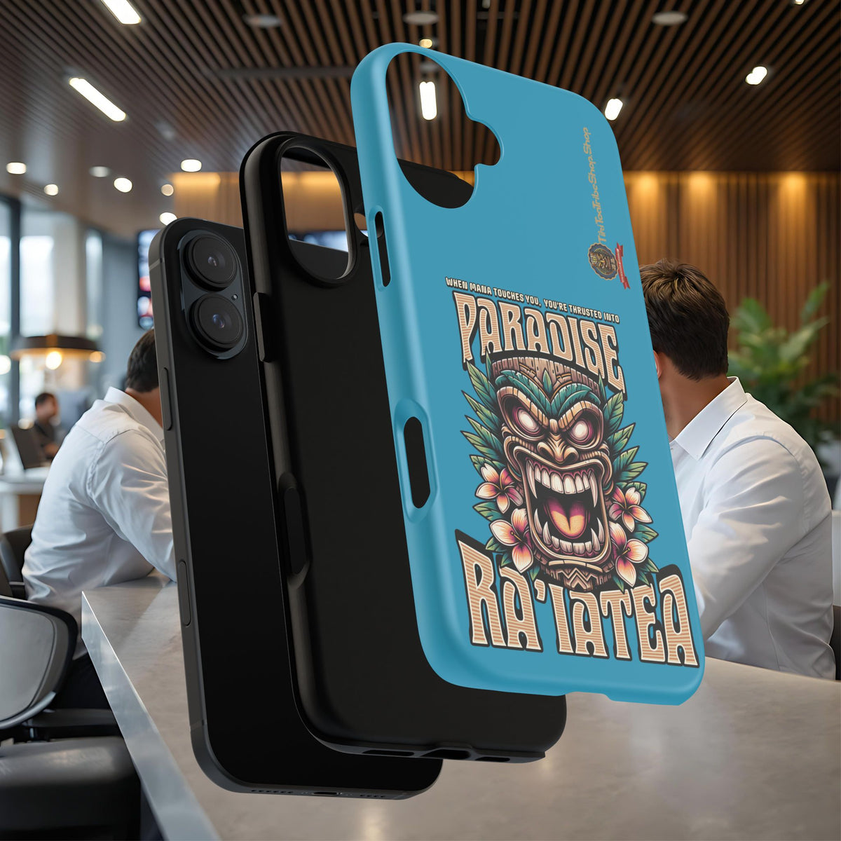 Ra’iatea – Coque Tiki Tribal de Protection Premium