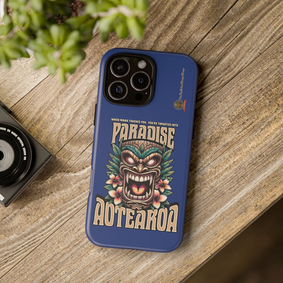 Aotearoa – Coque Antichoc Tiki Maori & Mana Ancestral