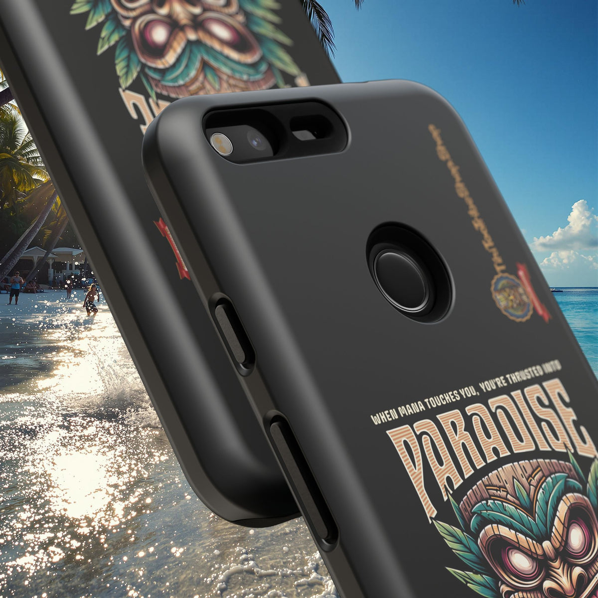 Fenua Guardian – Coque Antichoc Art Polynésien