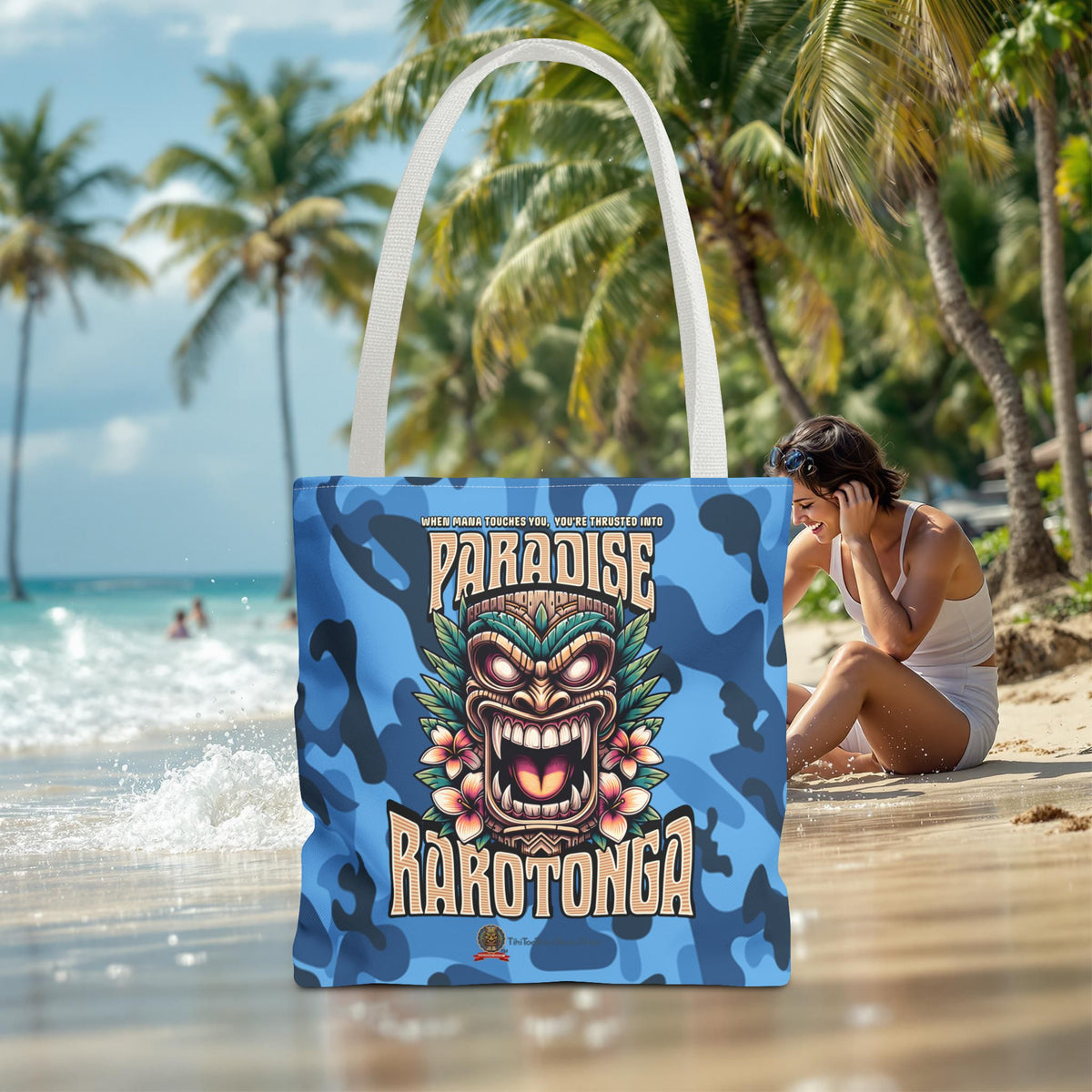 Tote Bag - 'Paradise Rarotonga'