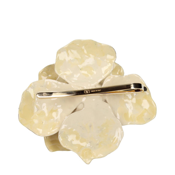 VALENTINO GARAVANI Broche Fleur Enamel Envoûtant - Chic et Unique