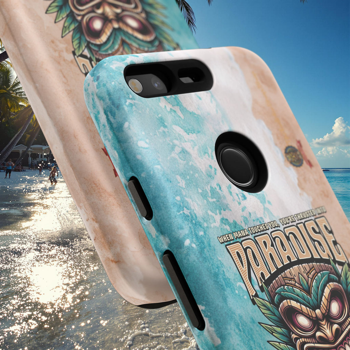 Huahine – Coque Antichoc Premium Tiki Fenua