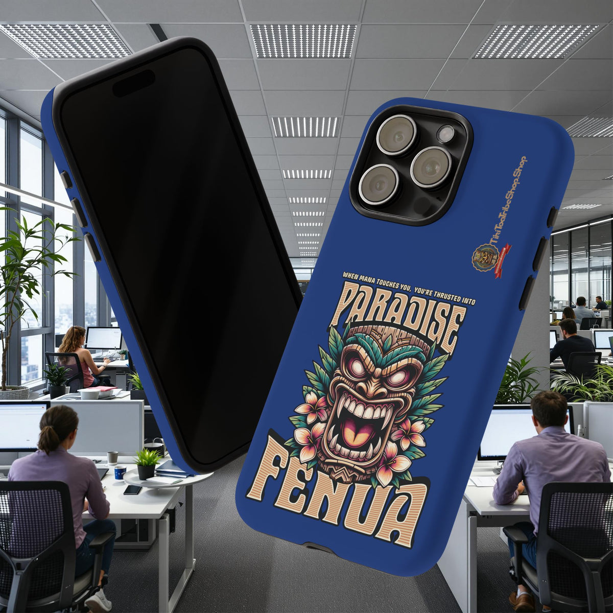 Fenua Guardian – Coque Antichoc Art Polynésien