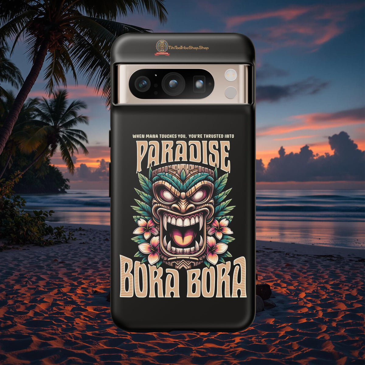 Bora Bora – Premium Tiki Elegance Shockproof Case