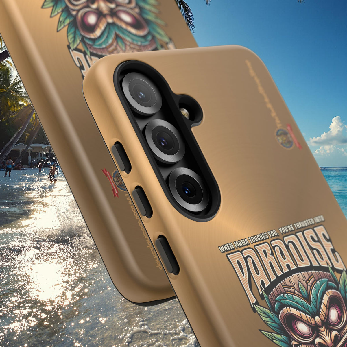 Bora Bora – Coque Antichoc Premium Tiki Élégance