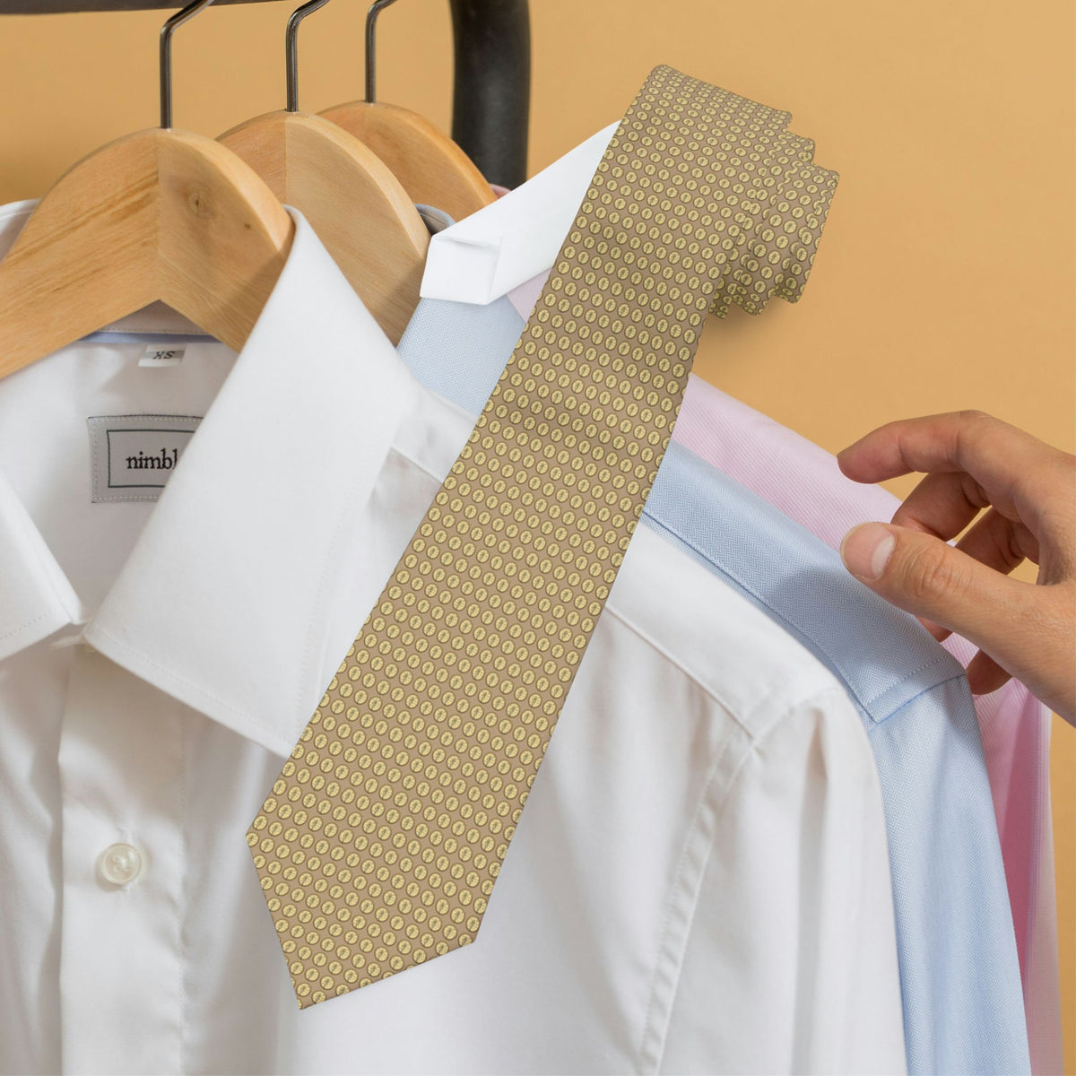 Moroni Classic Polka Dot Inspired Tie