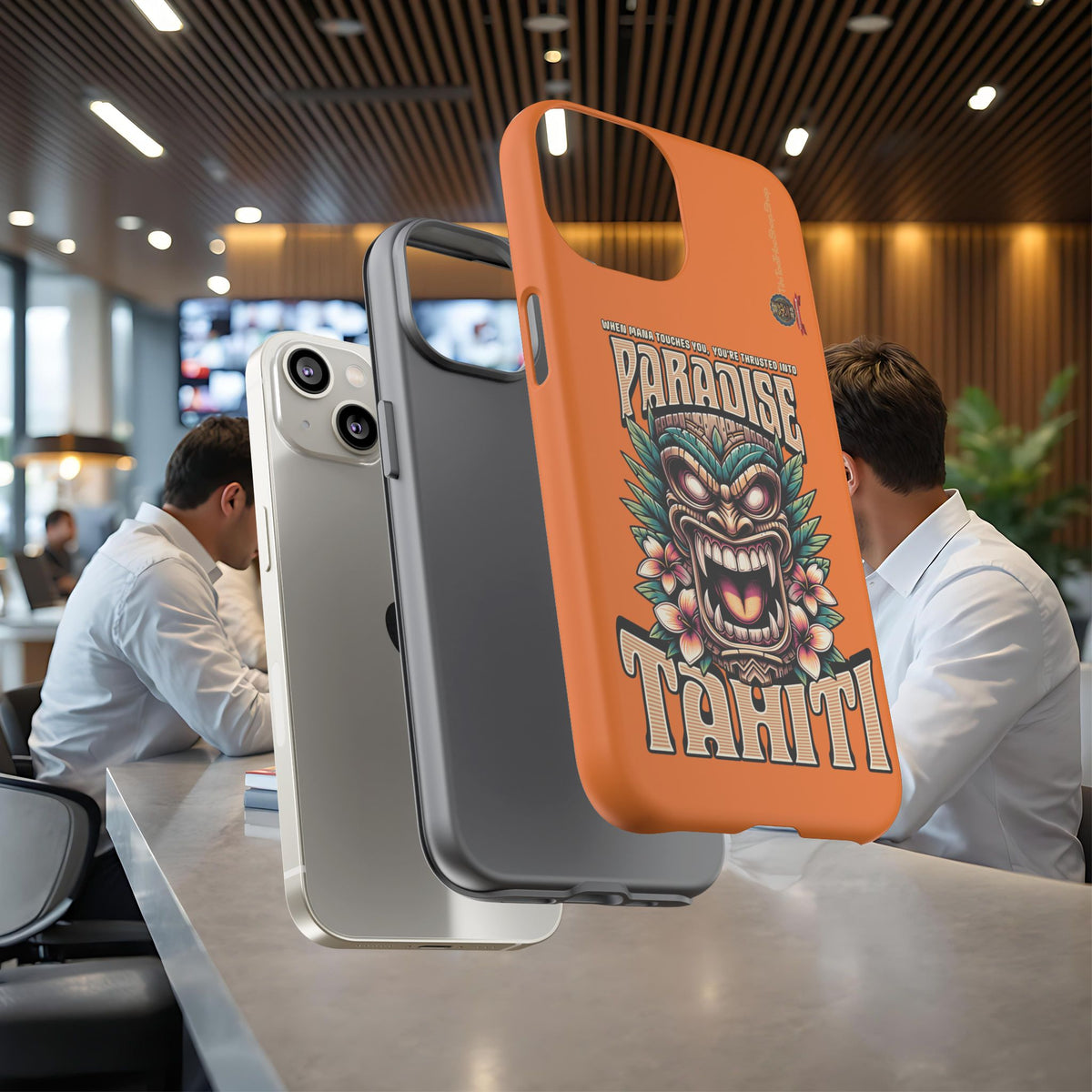 Tahiti – Coque Antichoc Premium Tiki Royal
