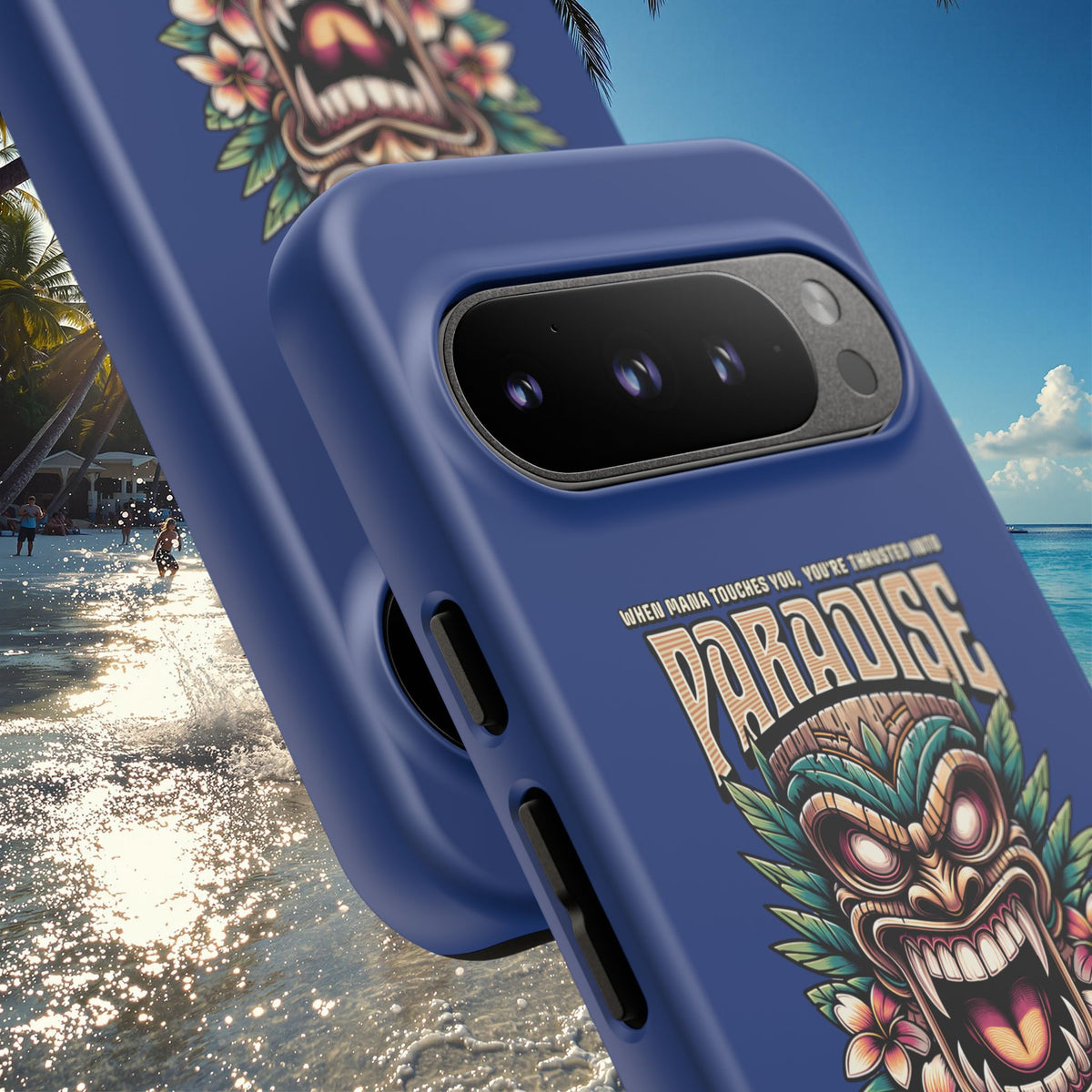 Te Henua Enata – Coque Antichoc Tiki Ancestral & Puissant