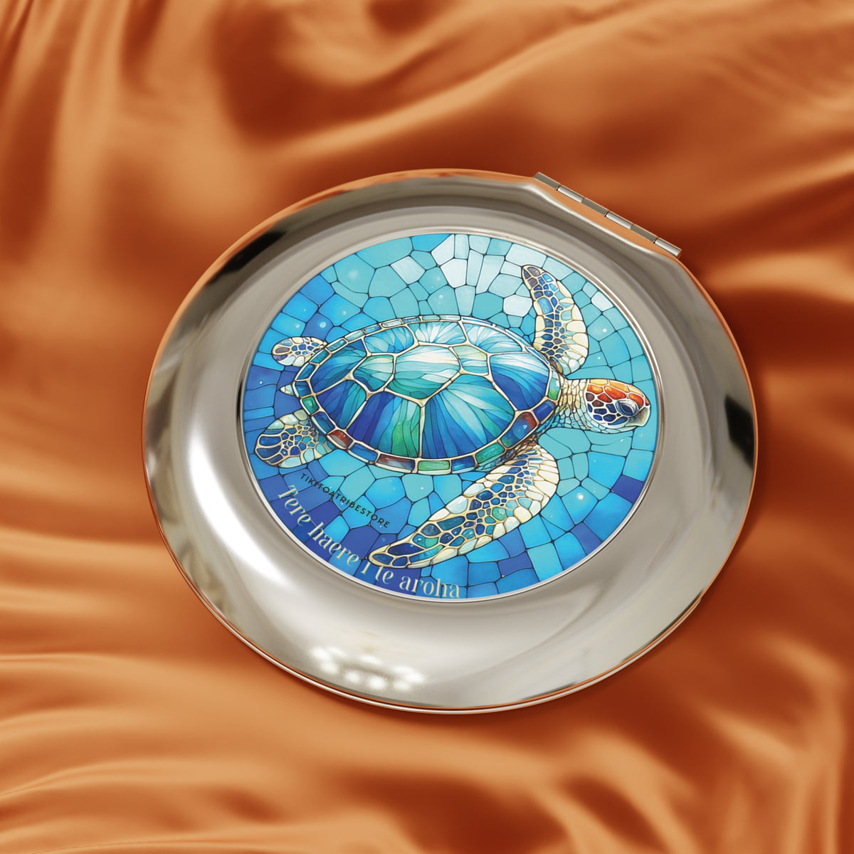 🇵🇫 Pocket Mirror - “Tere haere i te aroha”