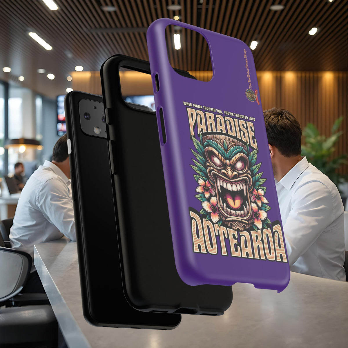 Aotearoa – Tiki Maori &amp; Ancestral Mana Shockproof Case