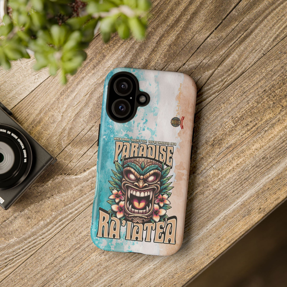 Ra’iatea – Coque Tiki Tribal de Protection Premium