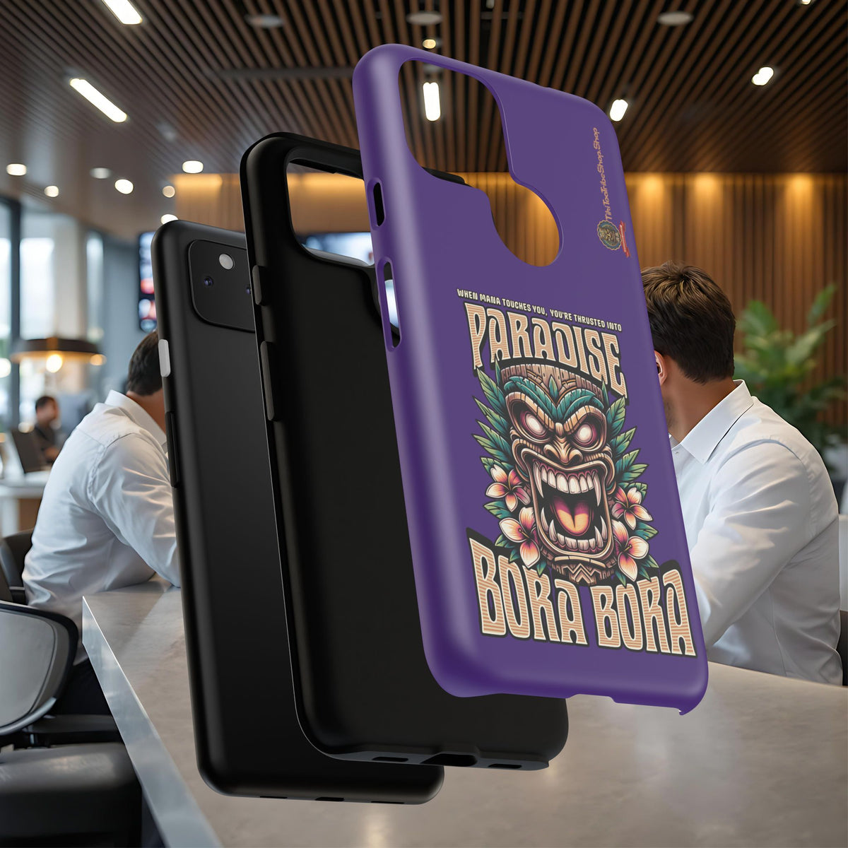 Bora Bora – Coque Antichoc Premium Tiki Élégance