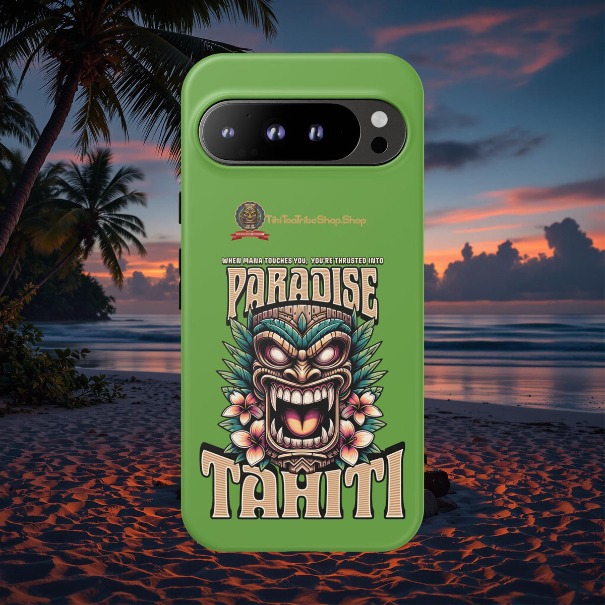 Tahiti – Coque Antichoc Premium Tiki Royal