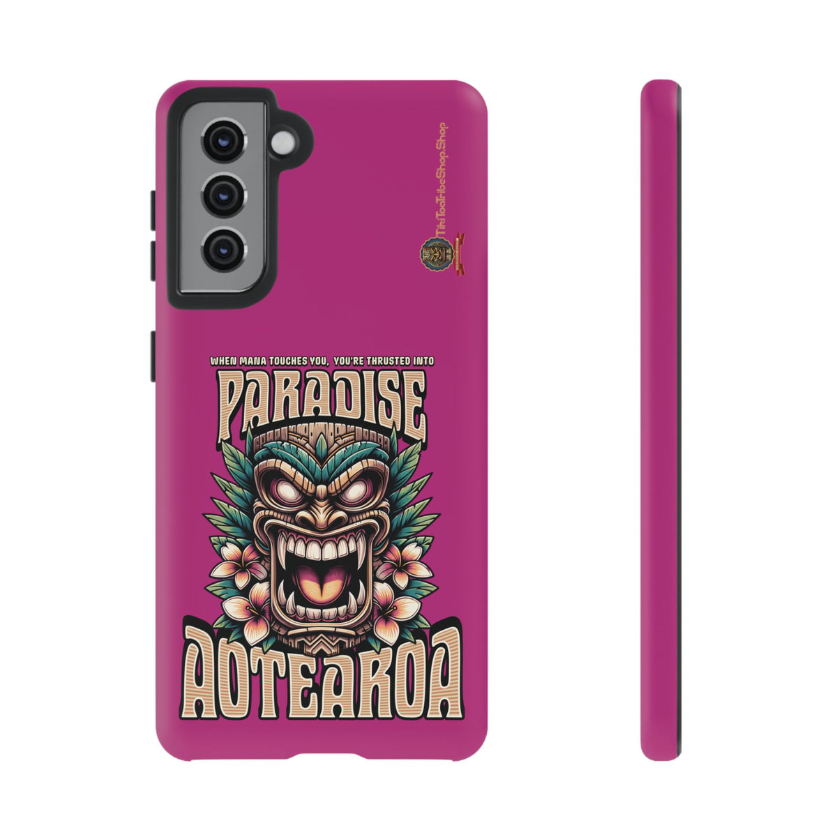 Aotearoa – Coque Antichoc Tiki Maori & Mana Ancestral