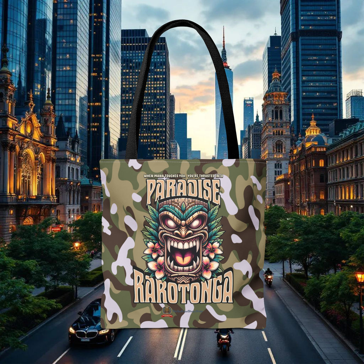 Tote Bag - 'Paradise Rarotonga'