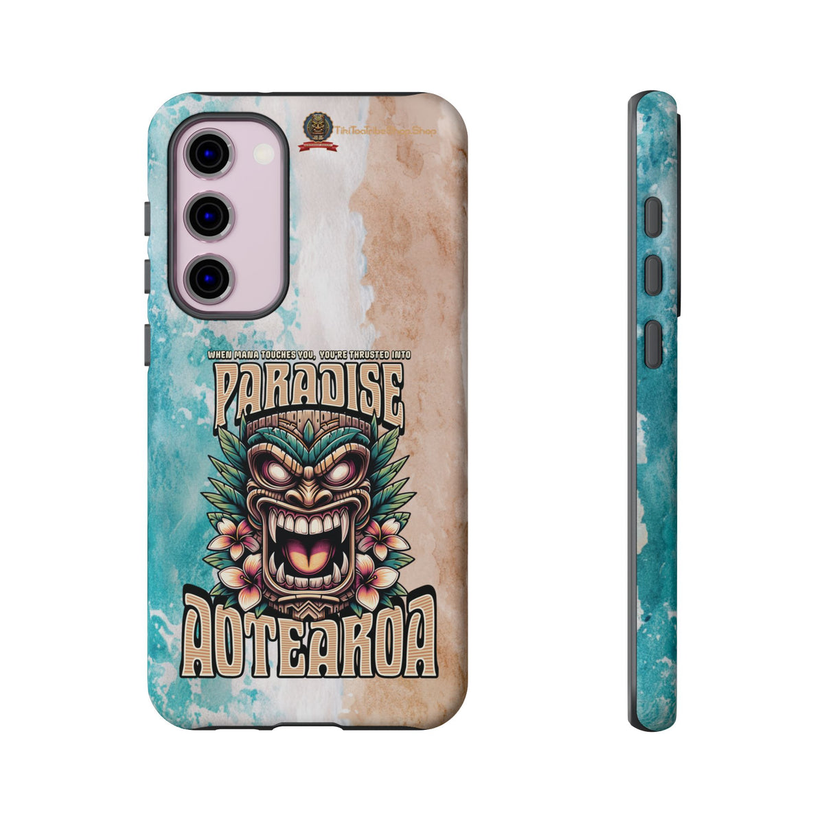 Aotearoa – Coque Antichoc Tiki Maori & Mana Ancestral