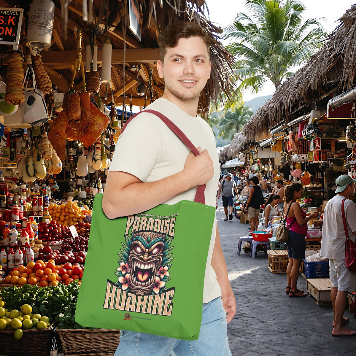 HUAHINE PARADISE Tote Bag