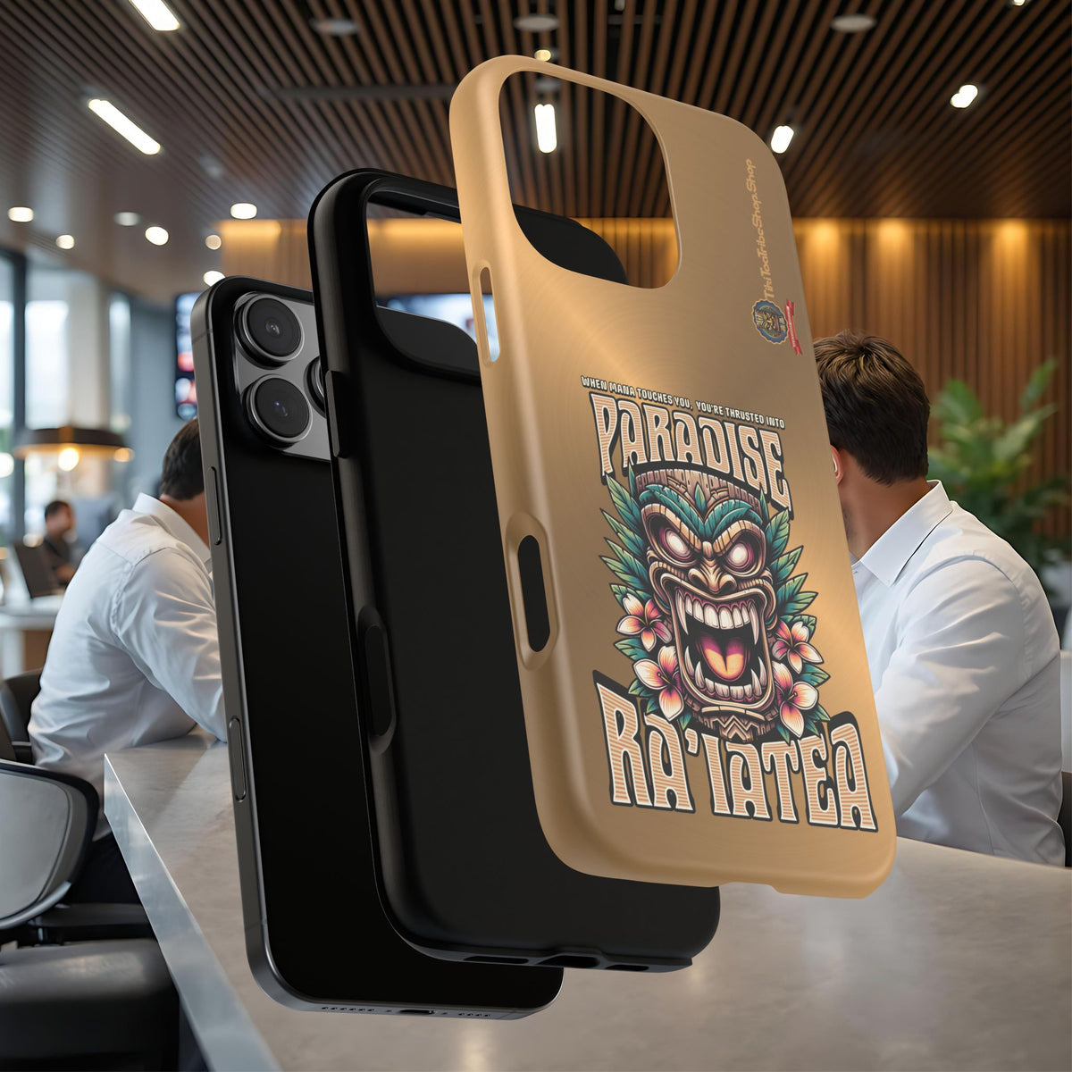 Ra’iatea – Coque Tiki Tribal de Protection Premium