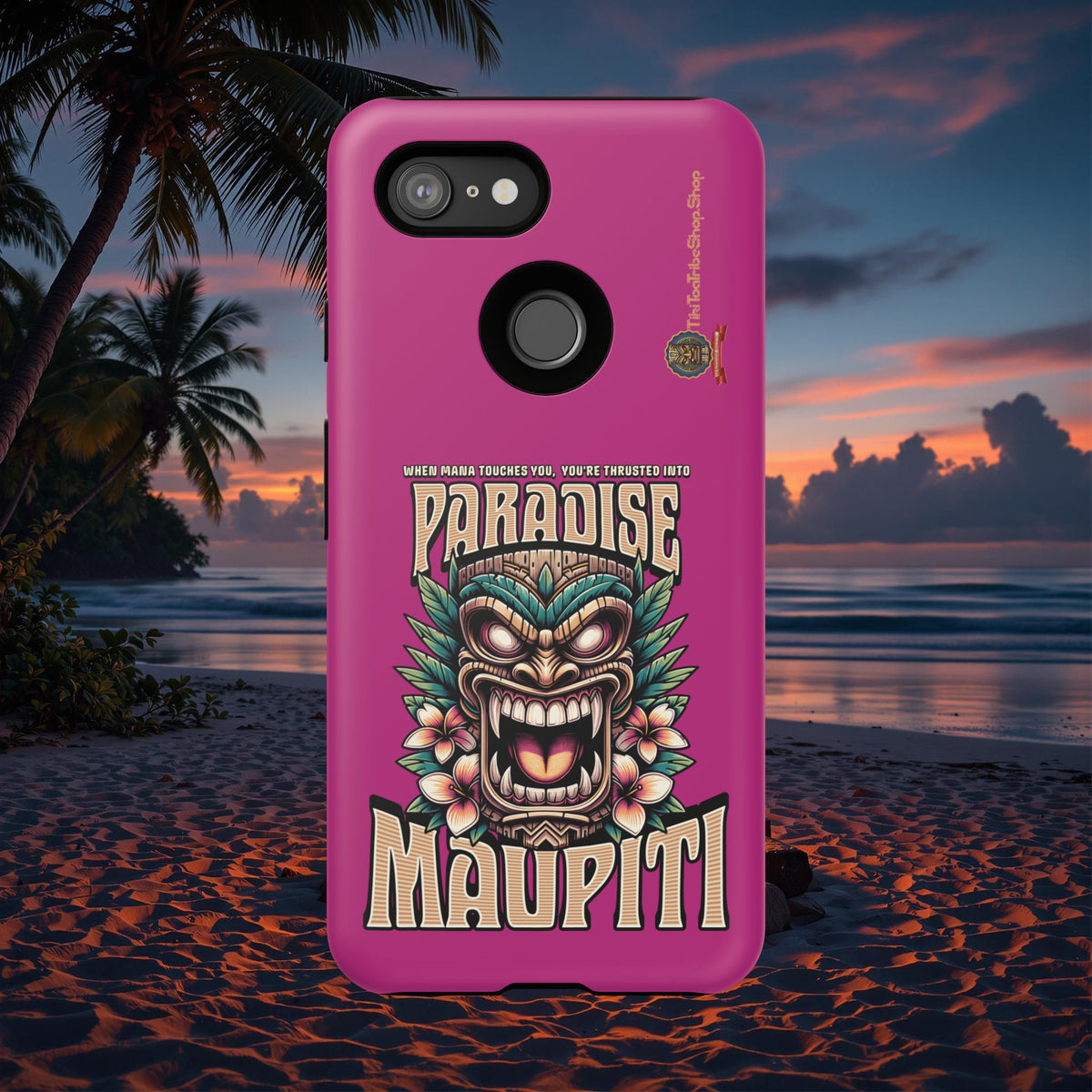 Maupiti Spirit – Coque Tiki Sauvage & Tropicale