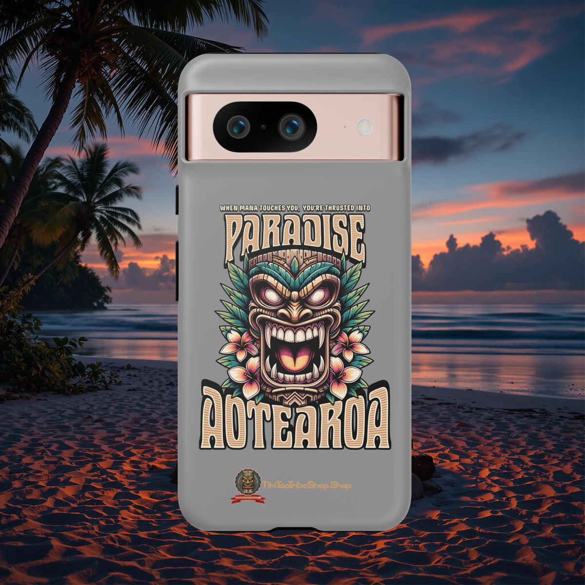 Aotearoa – Coque Antichoc Tiki Maori & Mana Ancestral