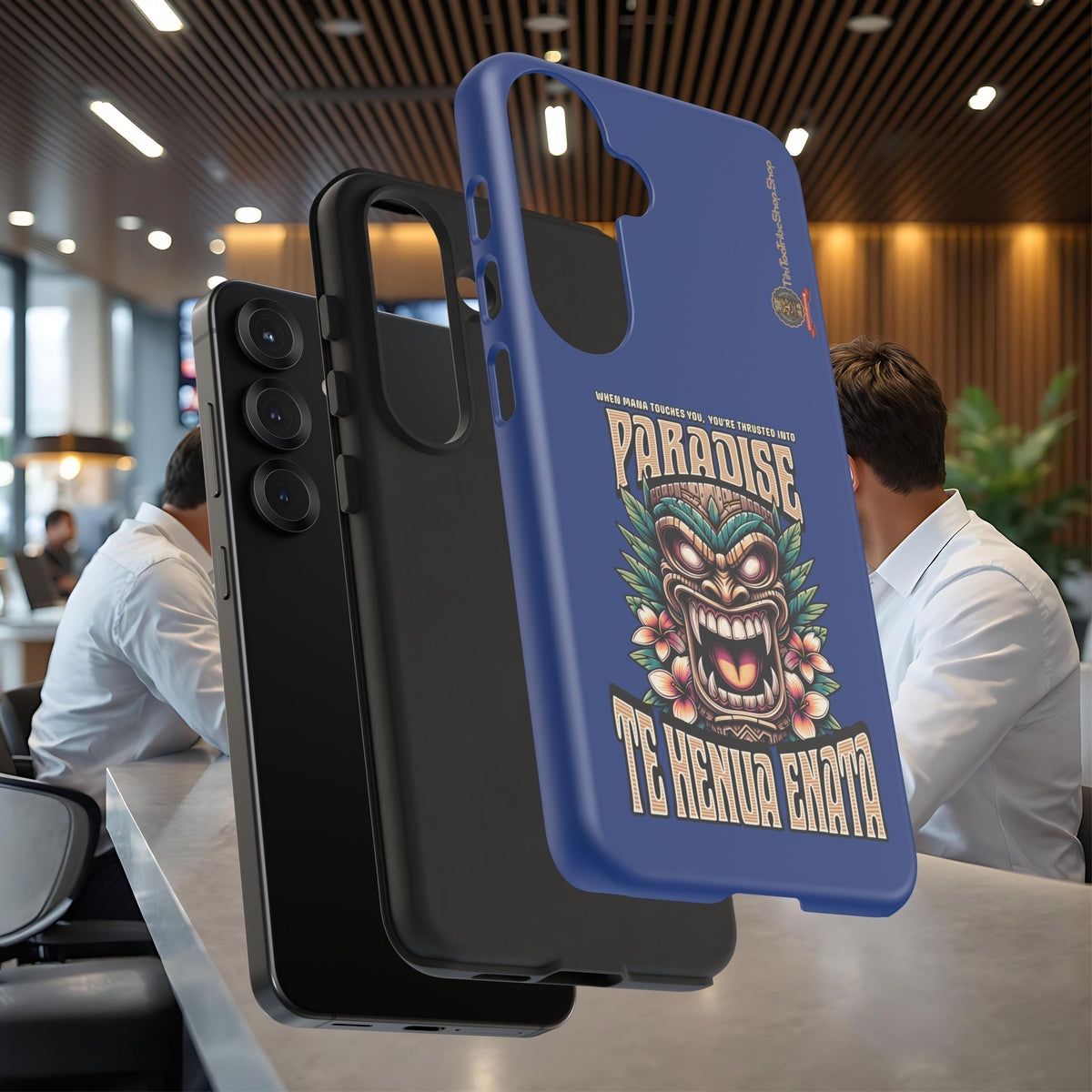 Te Henua Enata – Coque Antichoc Tiki Ancestral & Puissant