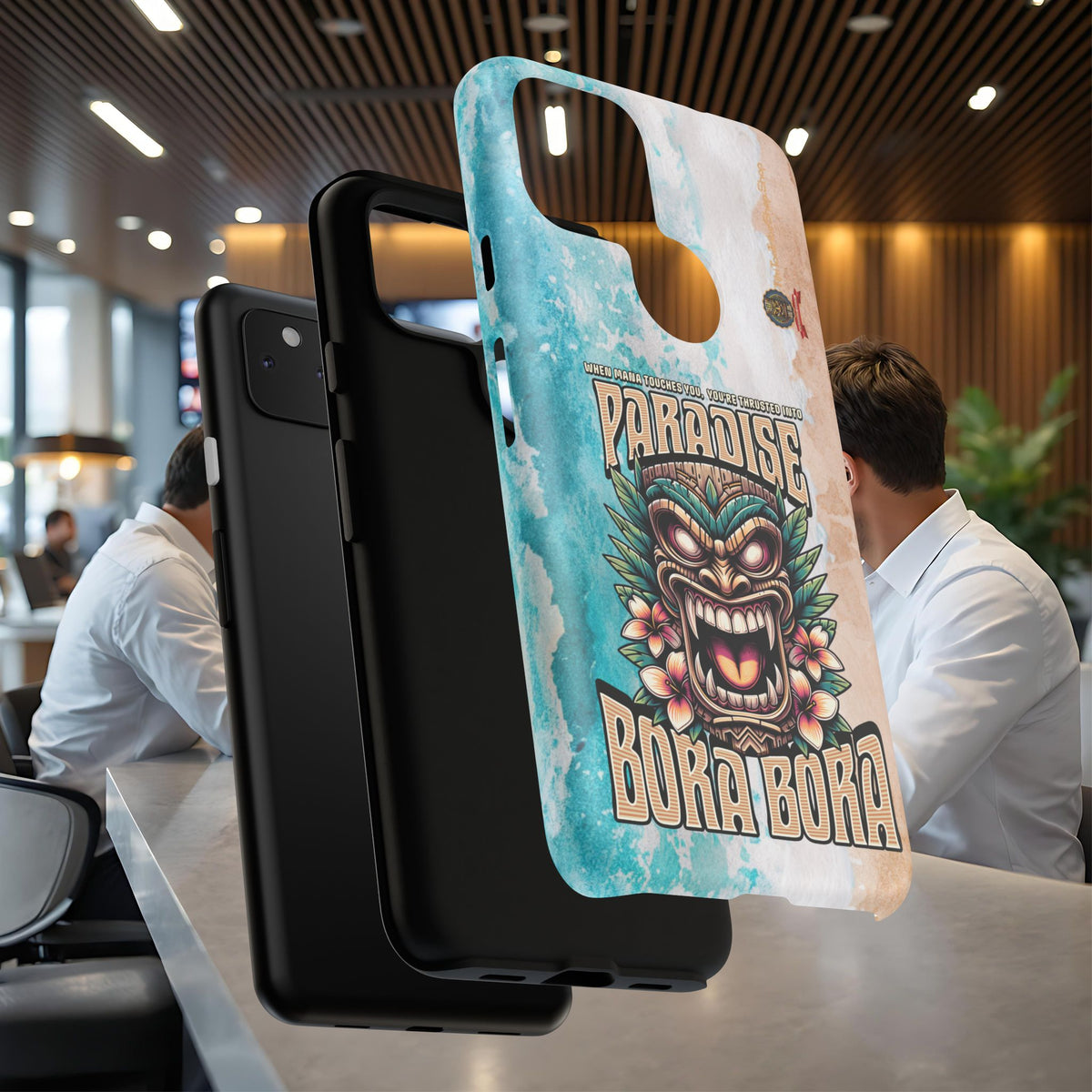Bora Bora – Coque Antichoc Premium Tiki Élégance