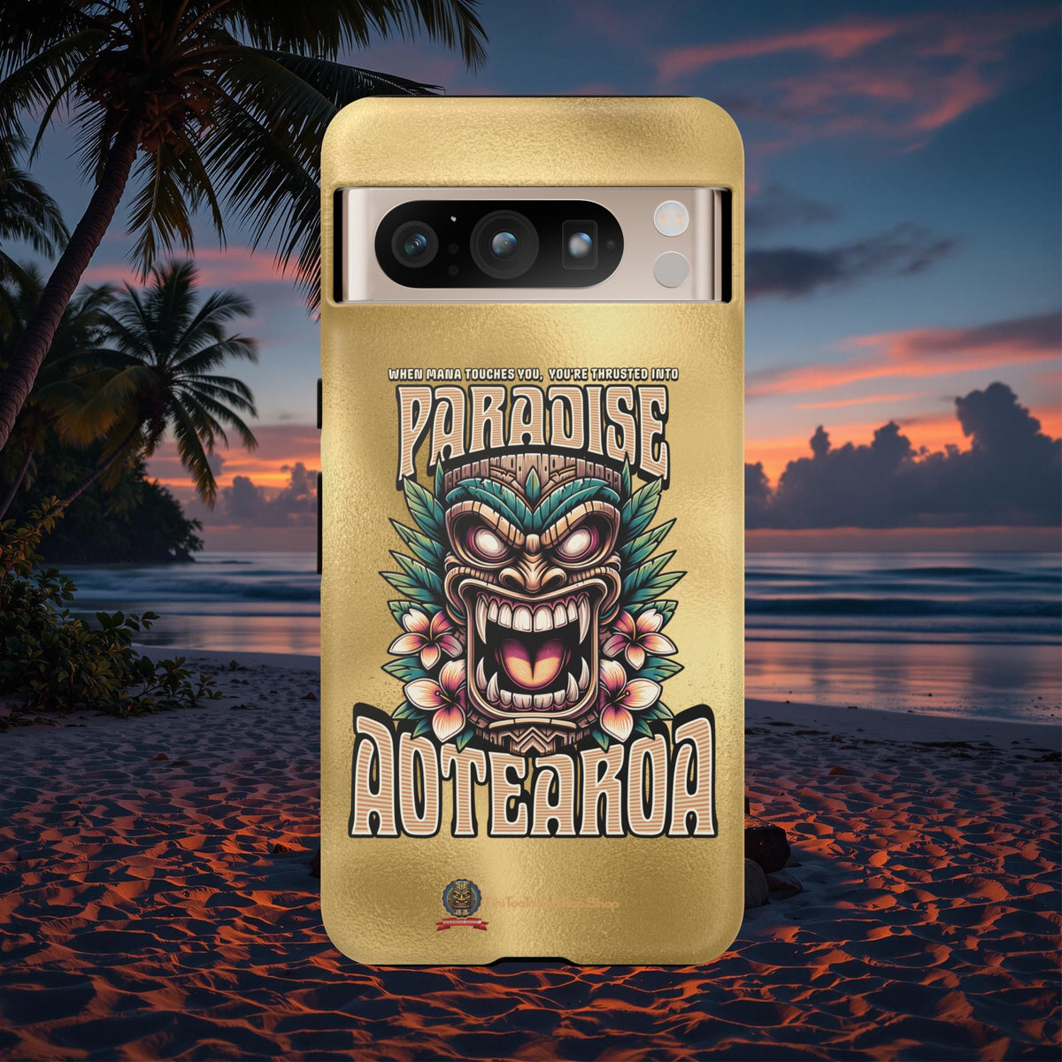 Aotearoa – Tiki Maori &amp; Ancestral Mana Shockproof Case