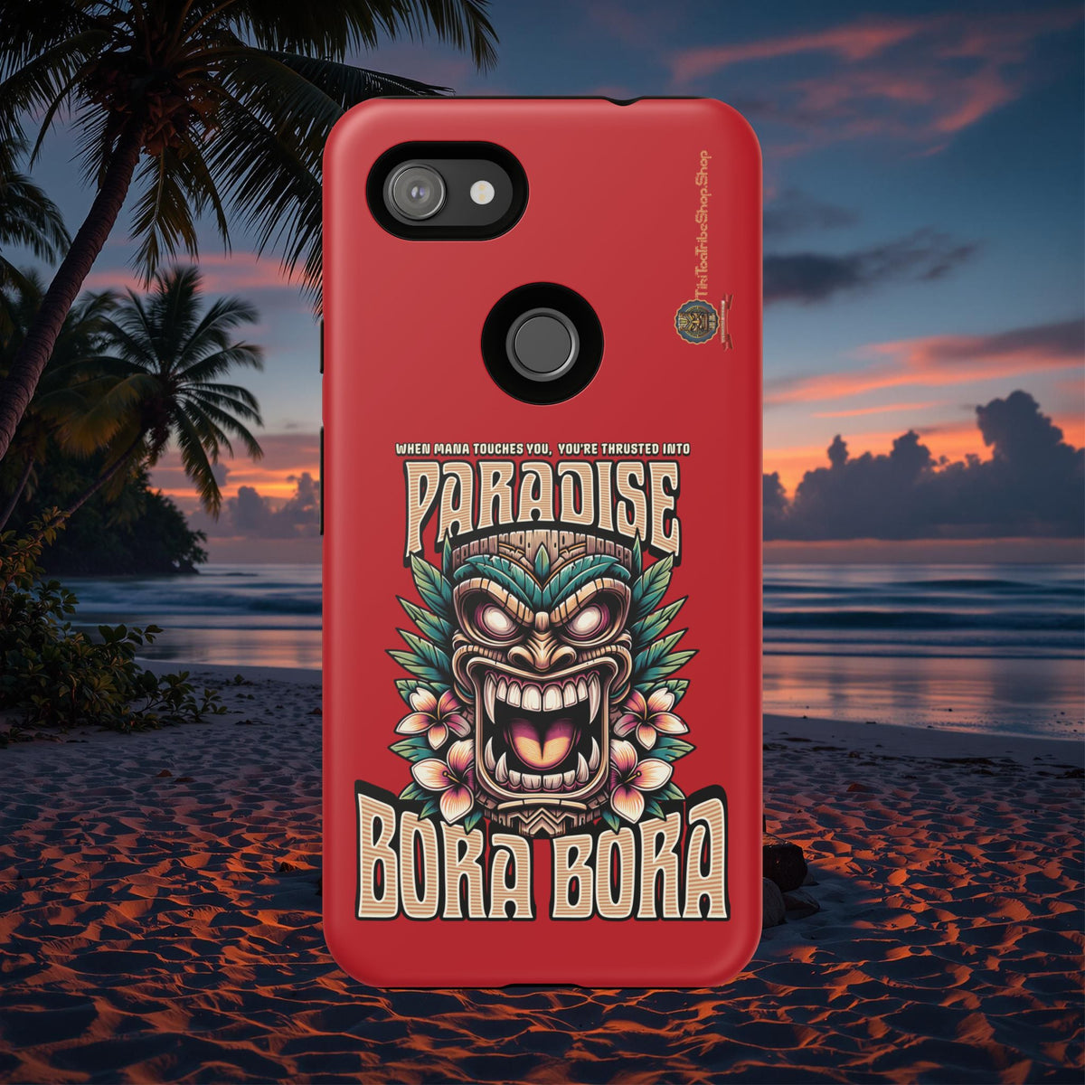 Bora Bora – Coque Antichoc Premium Tiki Élégance