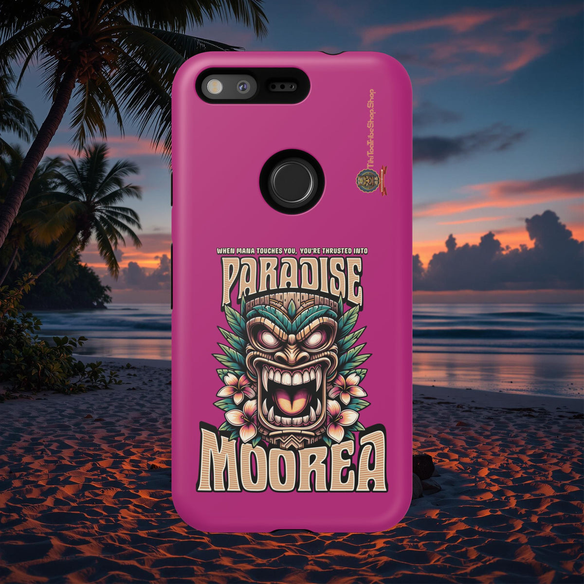 Moorea – Coque Antichoc Premium Tiki Fenua