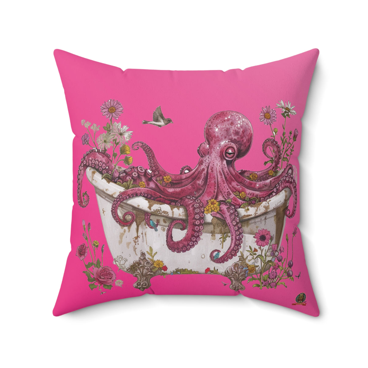 L'Octopus Floral : Bulles et Fleurs