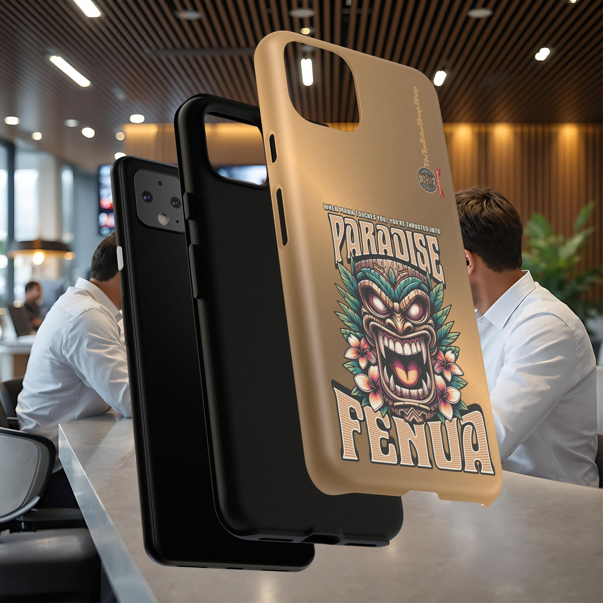Fenua Guardian – Coque Antichoc Art Polynésien