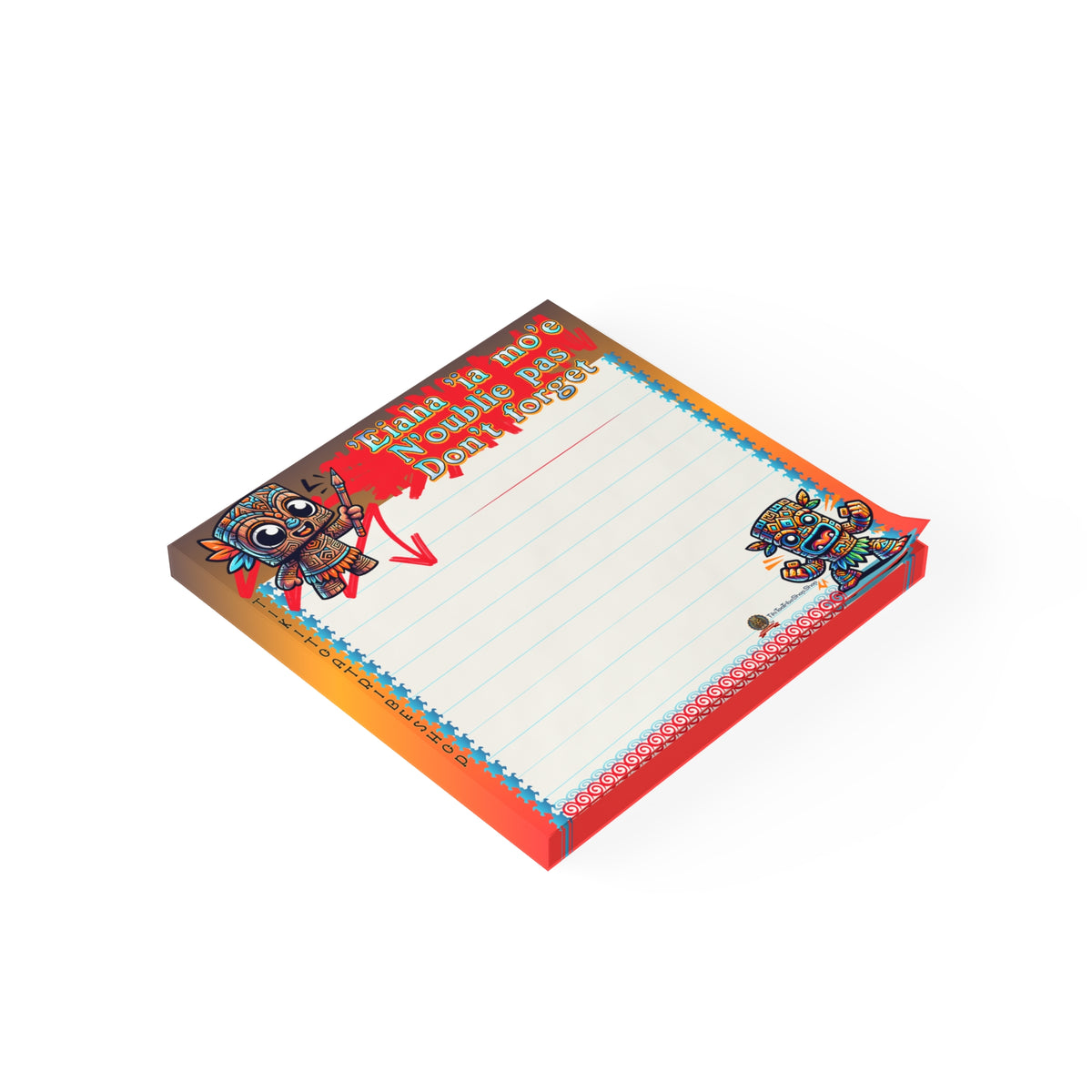 Bloc Notes Adhésif de Tribu 🔥 L'Indispensable de la Mémoire Tribal !