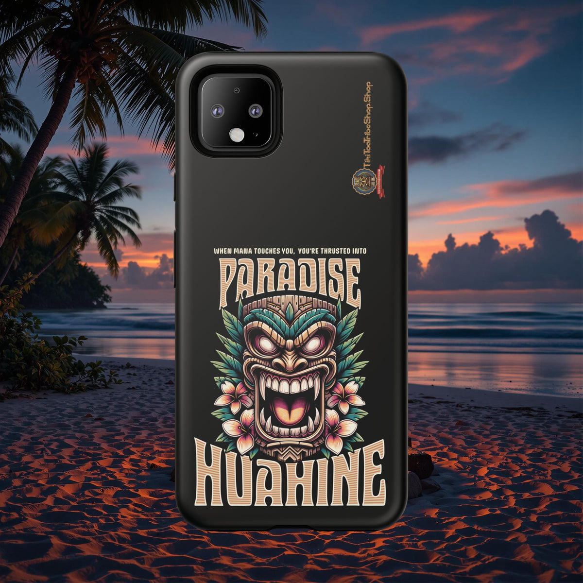 Huahine – Coque Antichoc Premium Tiki Fenua