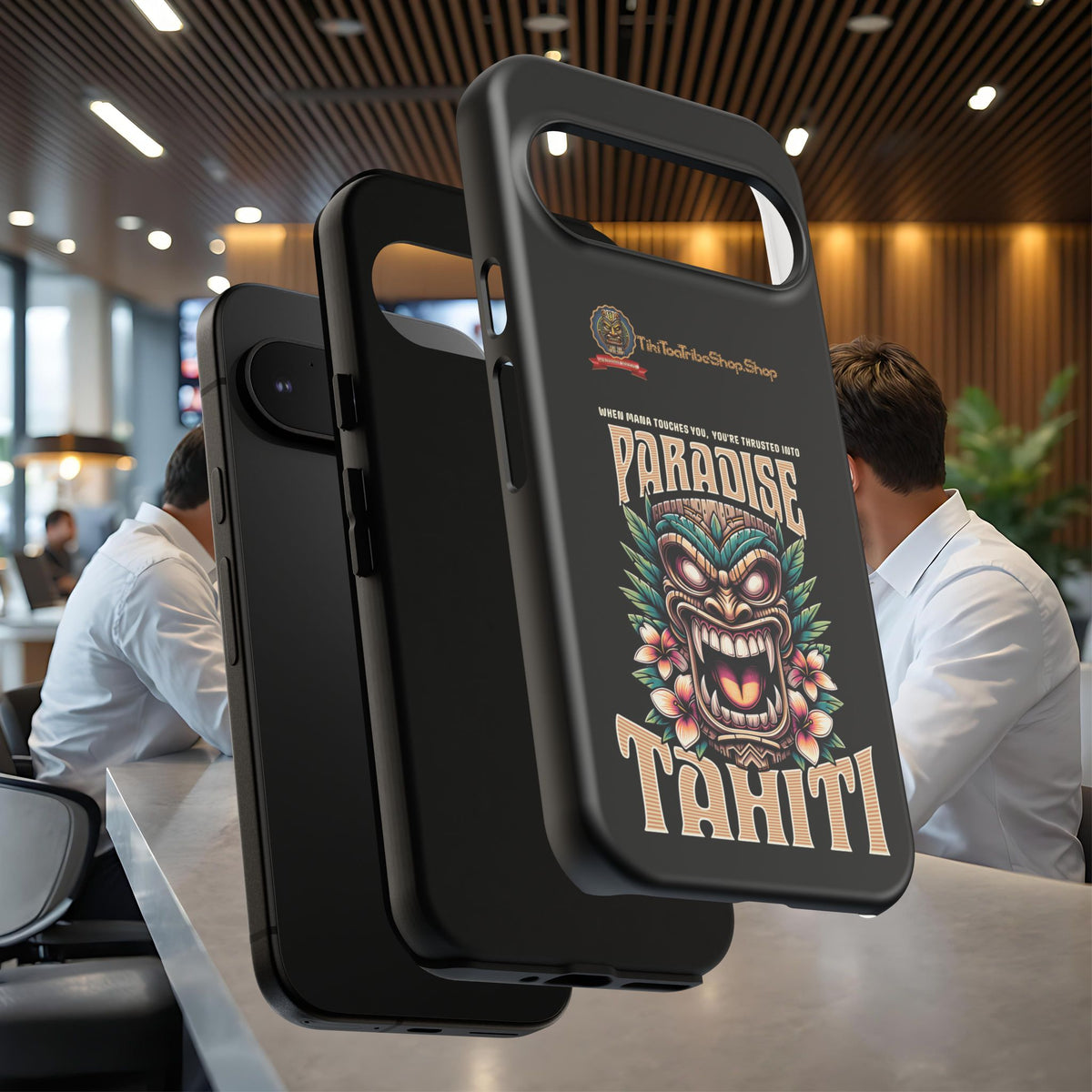 Tahiti – Coque Antichoc Premium Tiki Royal