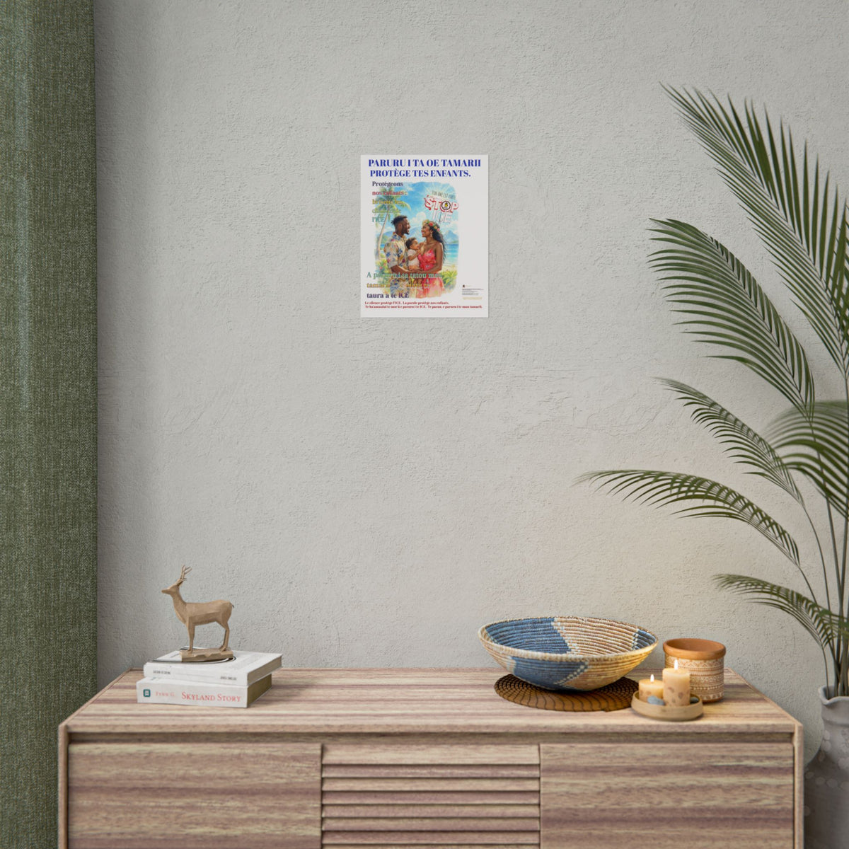Posters Anti-ICE Polynésie – Affiches de Sensibilisation Contre la Drogue “Paruru i te ora – Brisons les chaînes de l’ICE”