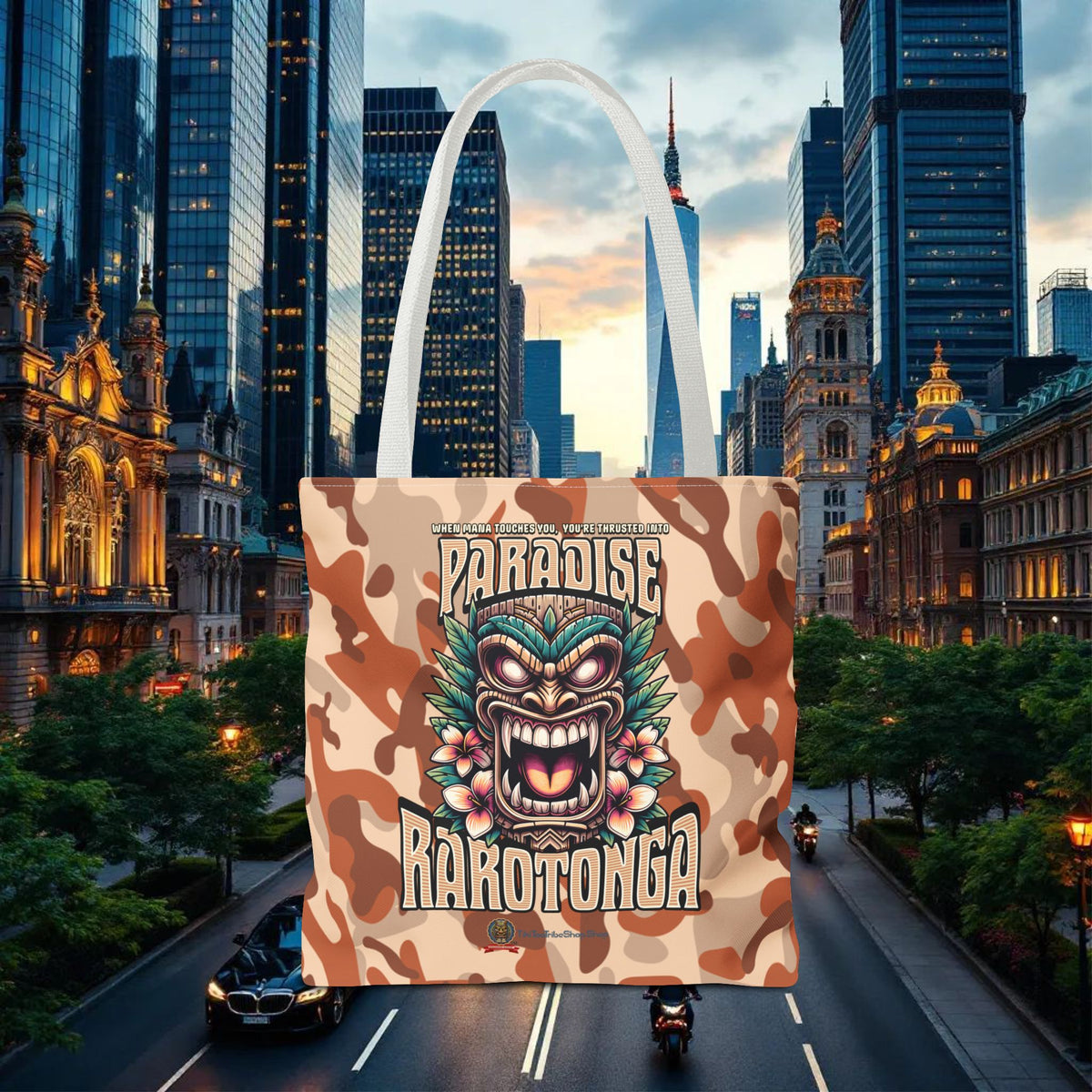 Tote Bag - 'Paradise Rarotonga'