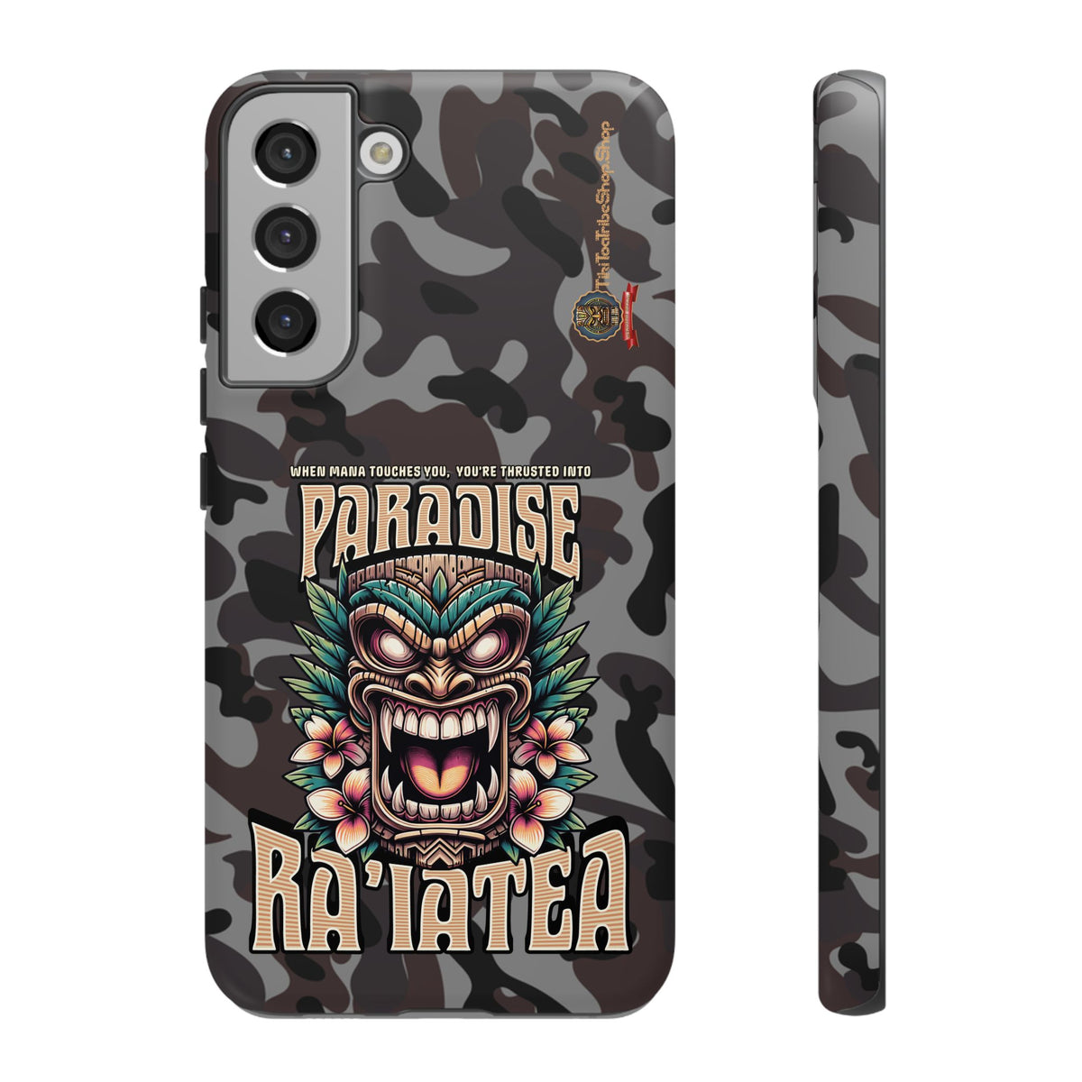 Ra’iatea – Coque Tiki Tribal de Protection Premium