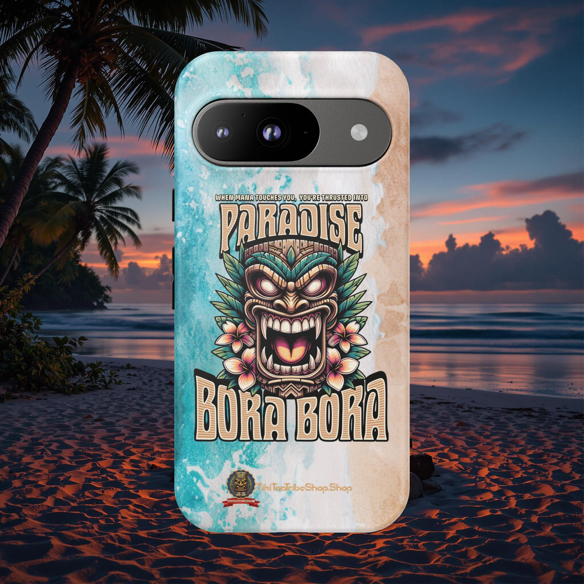 Bora Bora – Coque Antichoc Premium Tiki Élégance