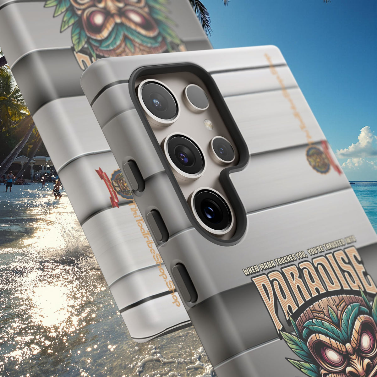 Bora Bora – Coque Antichoc Premium Tiki Élégance