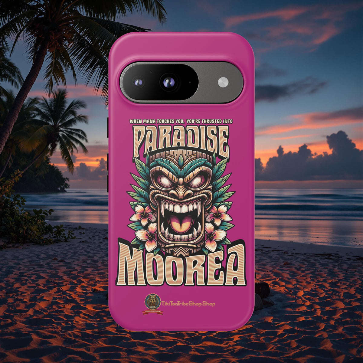 Moorea – Coque Antichoc Premium Tiki Fenua