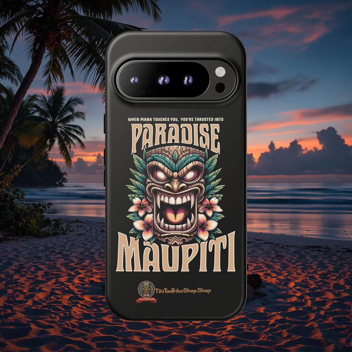 Maupiti Spirit – Coque Tiki Sauvage & Tropicale