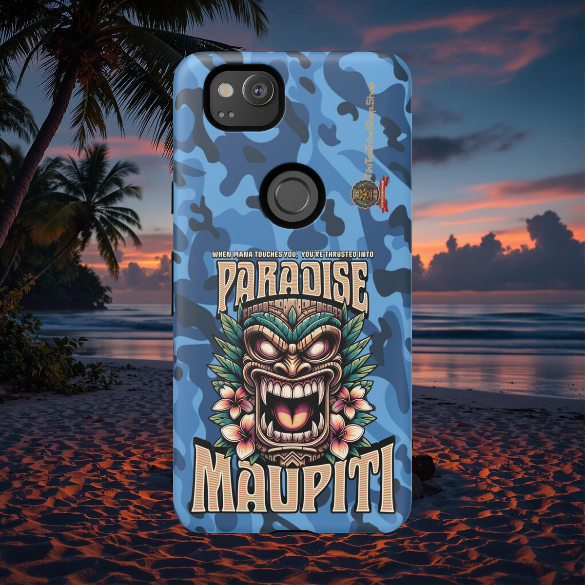 Maupiti Spirit – Coque Tiki Sauvage & Tropicale