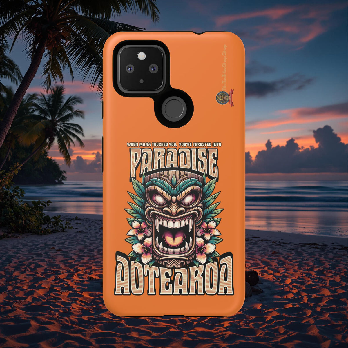 Aotearoa – Coque Antichoc Tiki Maori & Mana Ancestral