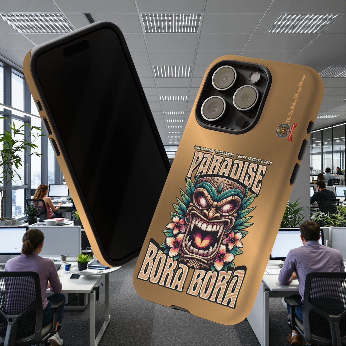 Bora Bora – Coque Antichoc Premium Tiki Élégance