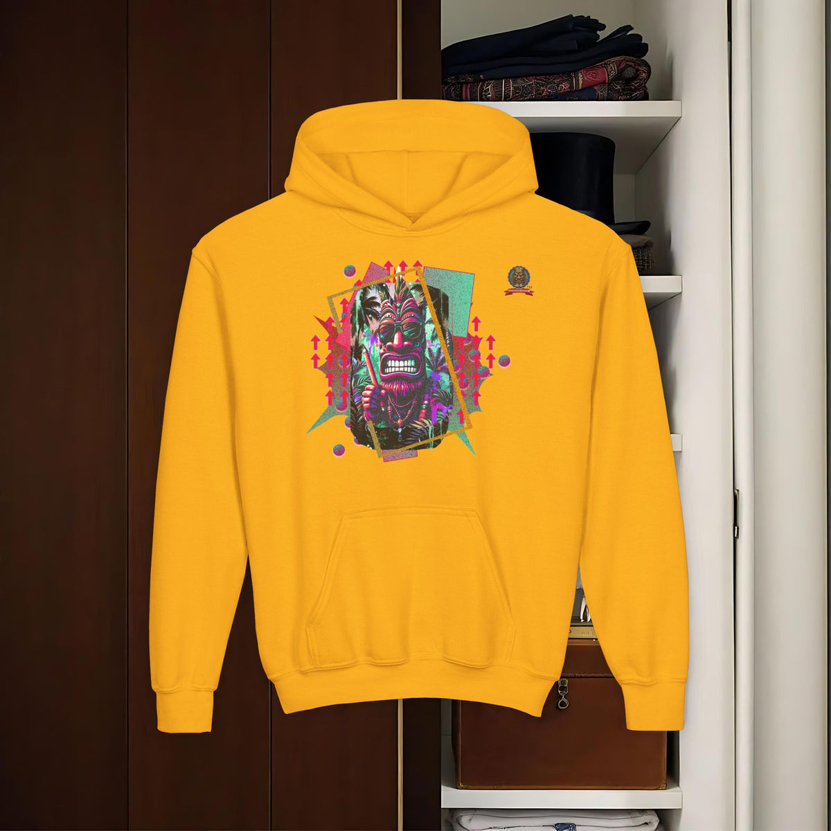 THE TIKI SPIRIT - Thick hooded sweatshirt for youth
