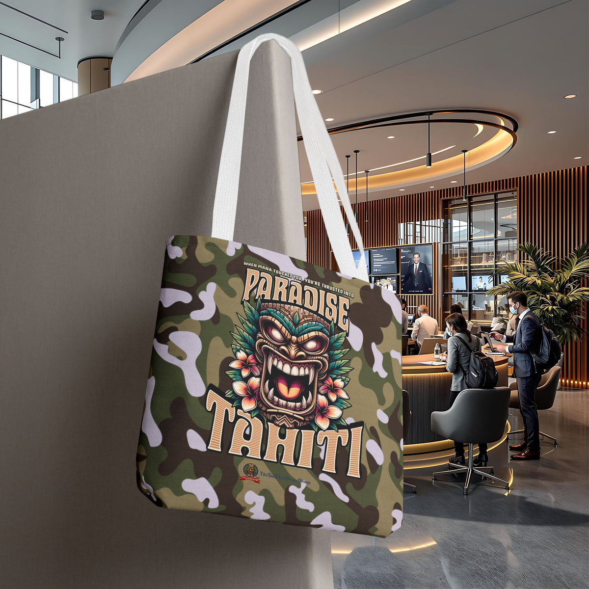 Tote Bag - 'Paradise Tahiti'