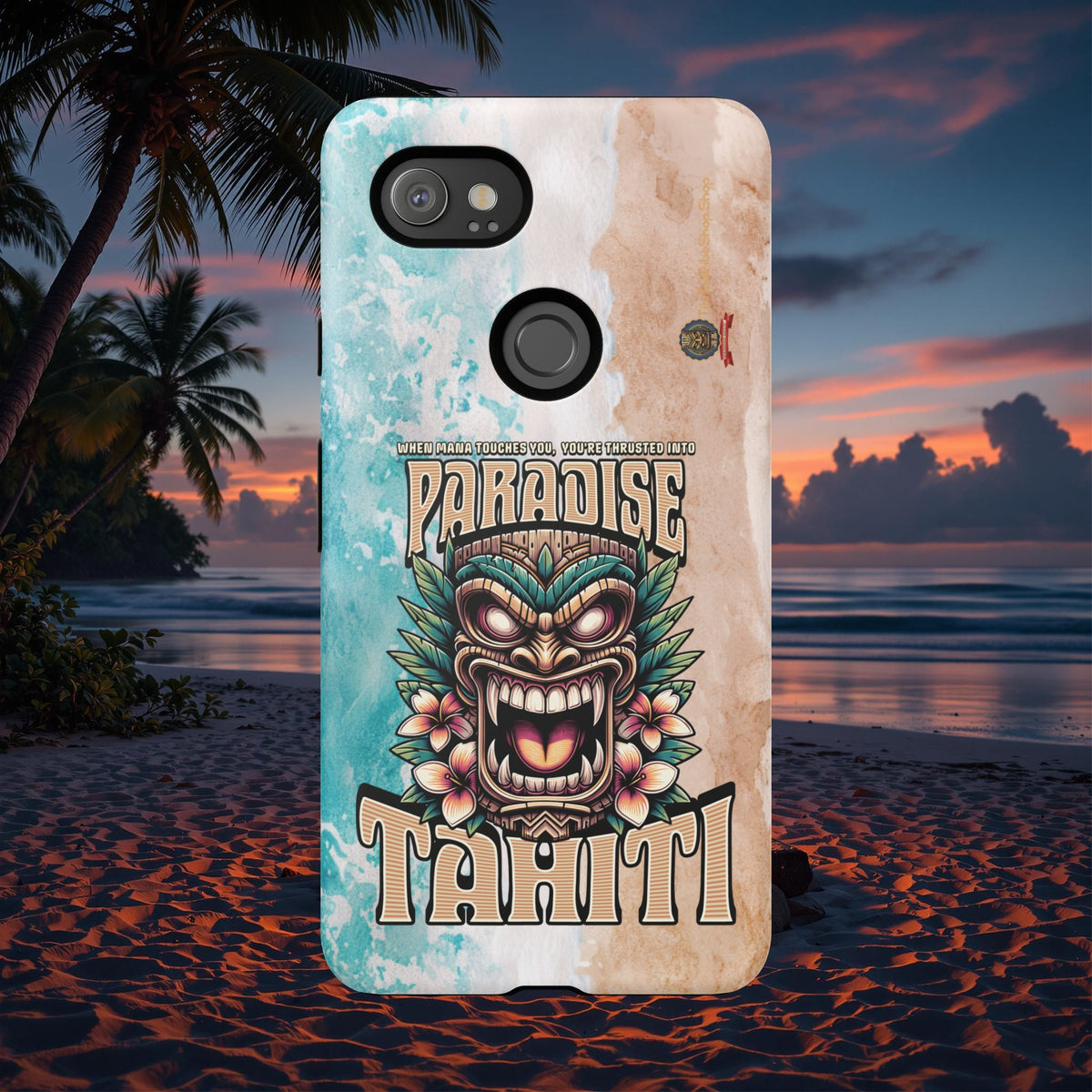 Tahiti – Coque Antichoc Premium Tiki Royal
